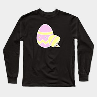 Candy Filled Easter Eggs (Black) Long Sleeve T-Shirt